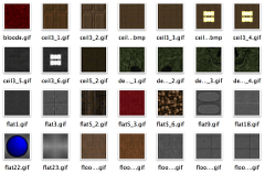 Screenshot showing textures